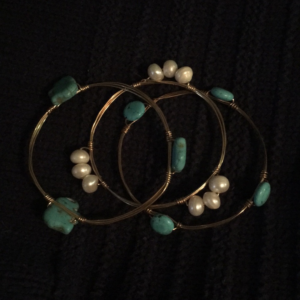 SUPER CUTE Handmade bracelet trio